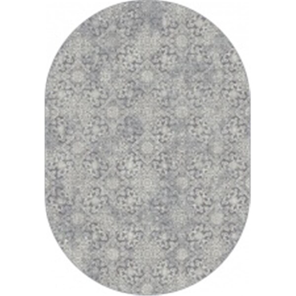 Dynamic Rugs Ancient Garden Oval Rugs, Light Blue - 2.7 x 4.7 in. ANOV35571624666 - main